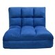 Loungie Microsuede 5-position Convertible Flip Chair/ Sleeper - Thumbnail 31