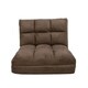 Loungie Microsuede 5-position Convertible Flip Chair/ Sleeper - Thumbnail 40