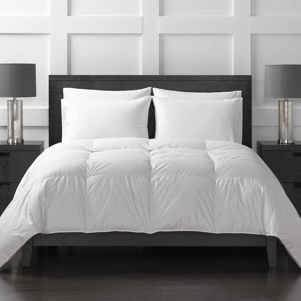 Shop Sharper Image All Season White Down Comforter On Sale
