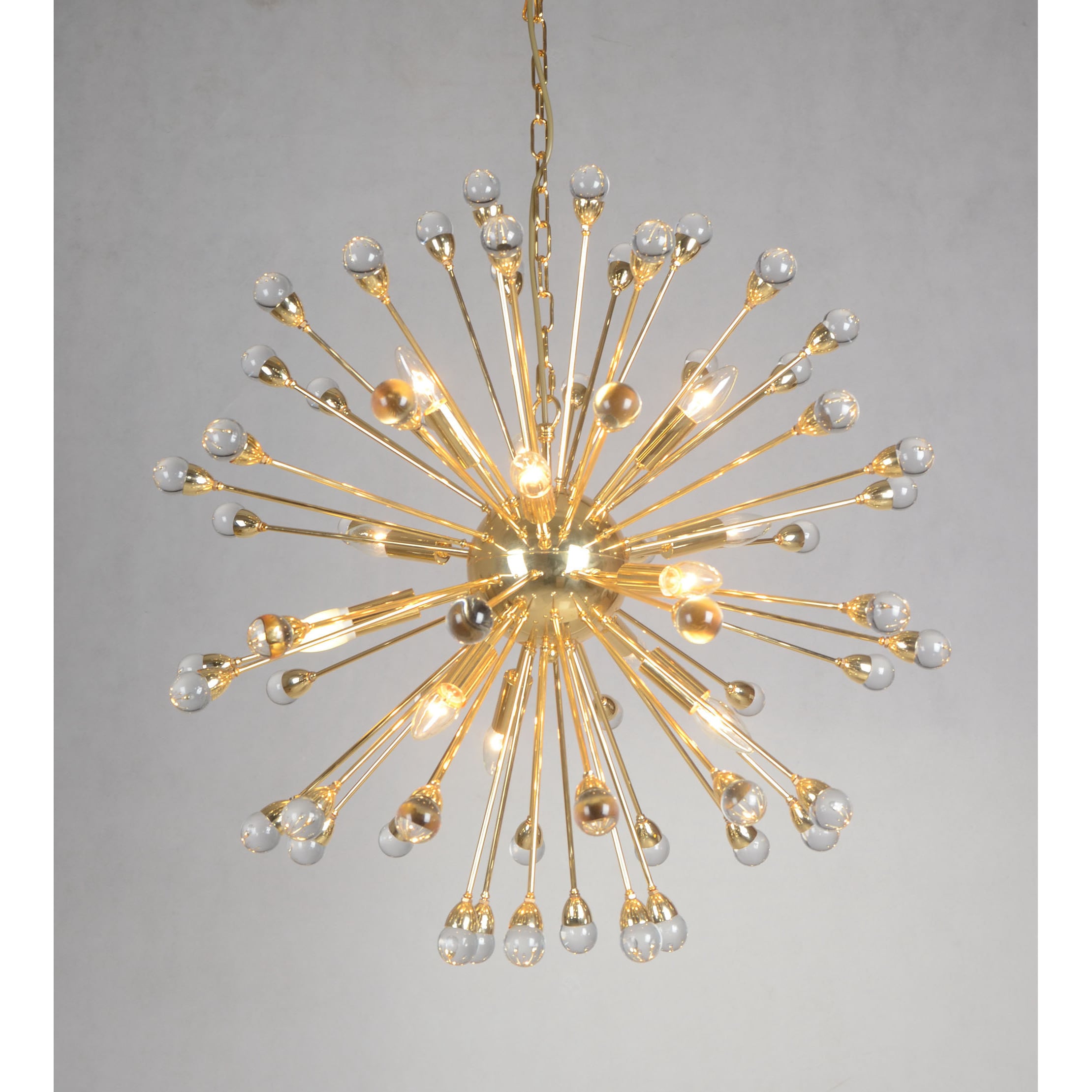 Y-Decor 12 Light Chandelier in Gold finish (Gold) - Chandeliers For Bedrooms by Overstock.com