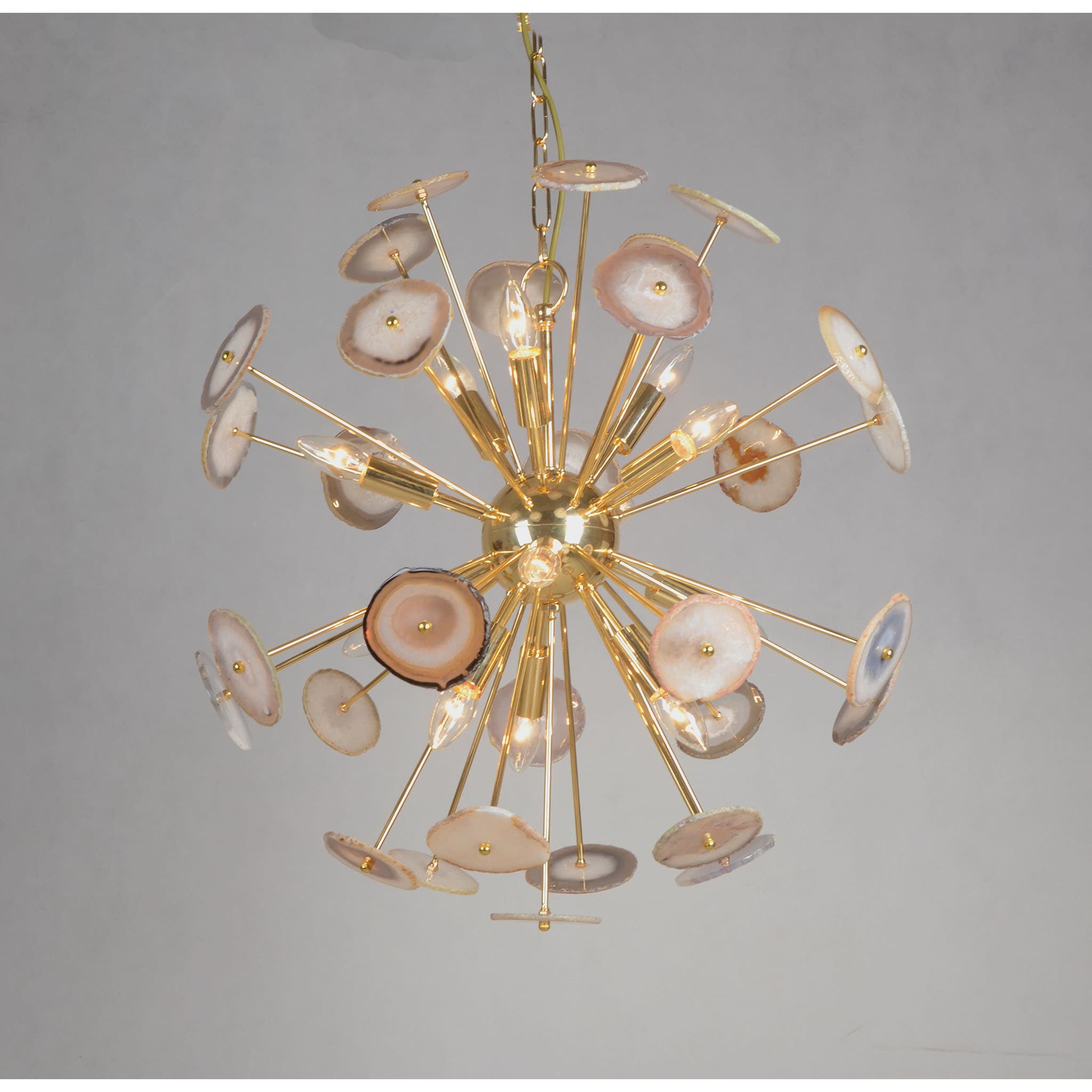 Y-Decor 12 Light Chandelier in Gold finish (Gold) - Chandeliers For Bedrooms by Overstock.com