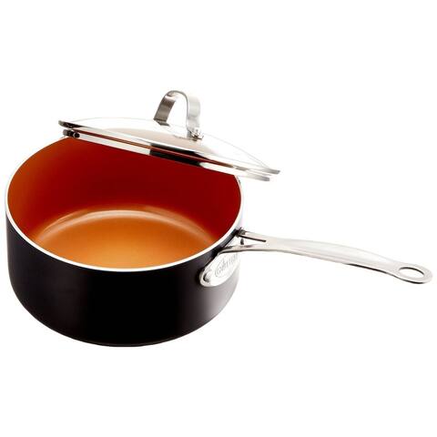 Gotham Steel 3 Quart Stock Pot with Lid