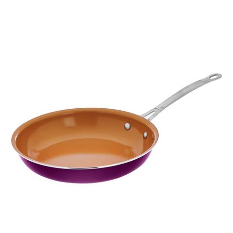 Gotham Steel Purple Nonstick Ti Cerama 10.25-inch Fry Pan