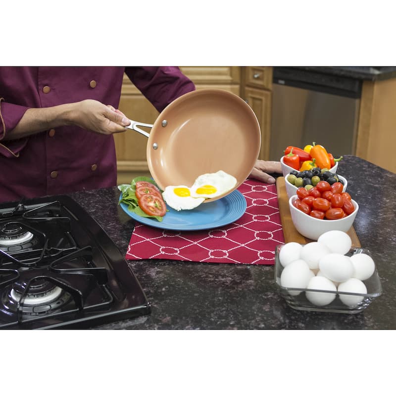 Gotham Steel Grey Ti Cerama 10.25' Non Stick Fry Pan
