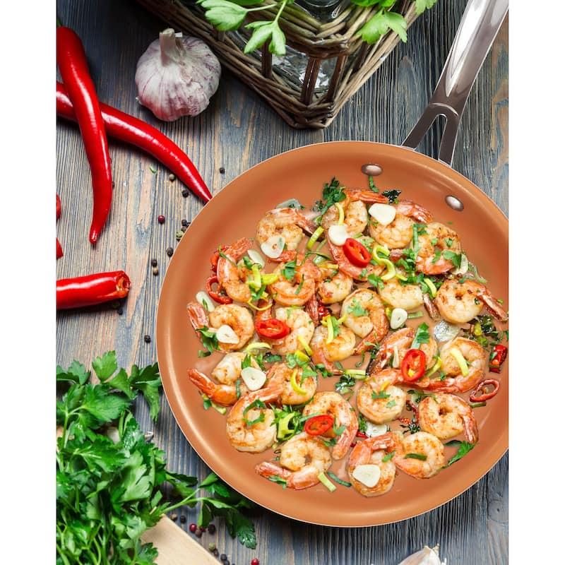 Gotham Steel Grey Ti Cerama 10.25' Non Stick Fry Pan