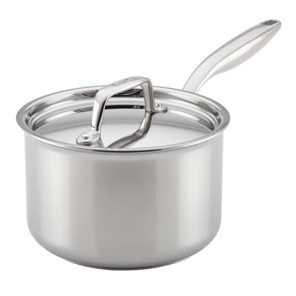 Breville Thermal Pro Clad Stainless Steel 3-quart Covered Saucepan
