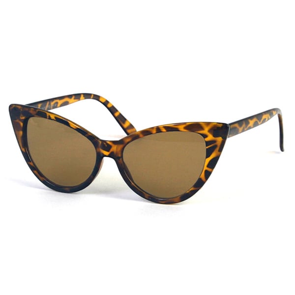 Pop Fashionwear Women's P1413 Retro Vintage-style Cat-eye Frame Sunglasses