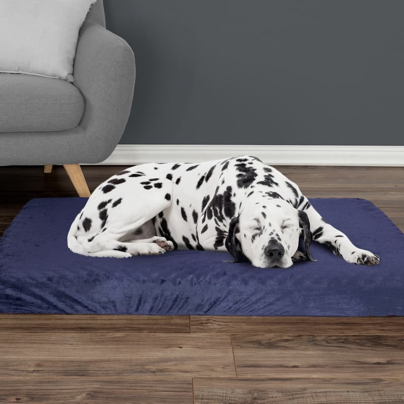 Petmaker 2-Layer Orthopedic Memory Foam Dog Pet Bed with Machine Washable Cover