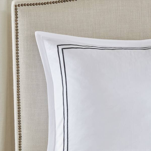 Shop Madison Park 400 Thread Count Embroidered Cotton Sateen