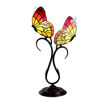 Papilly 2-light Butterfly Table Lamp
