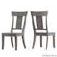 Option Antique Grey Chairs