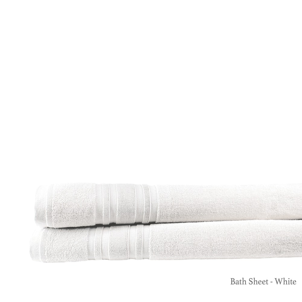 Luxury Hotel Cotton Turkish Towel Collection (Bath Sheet Set)