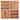 12-slat Basket Weave Teak Wood Interlocking Tile Set (Pack of 10)