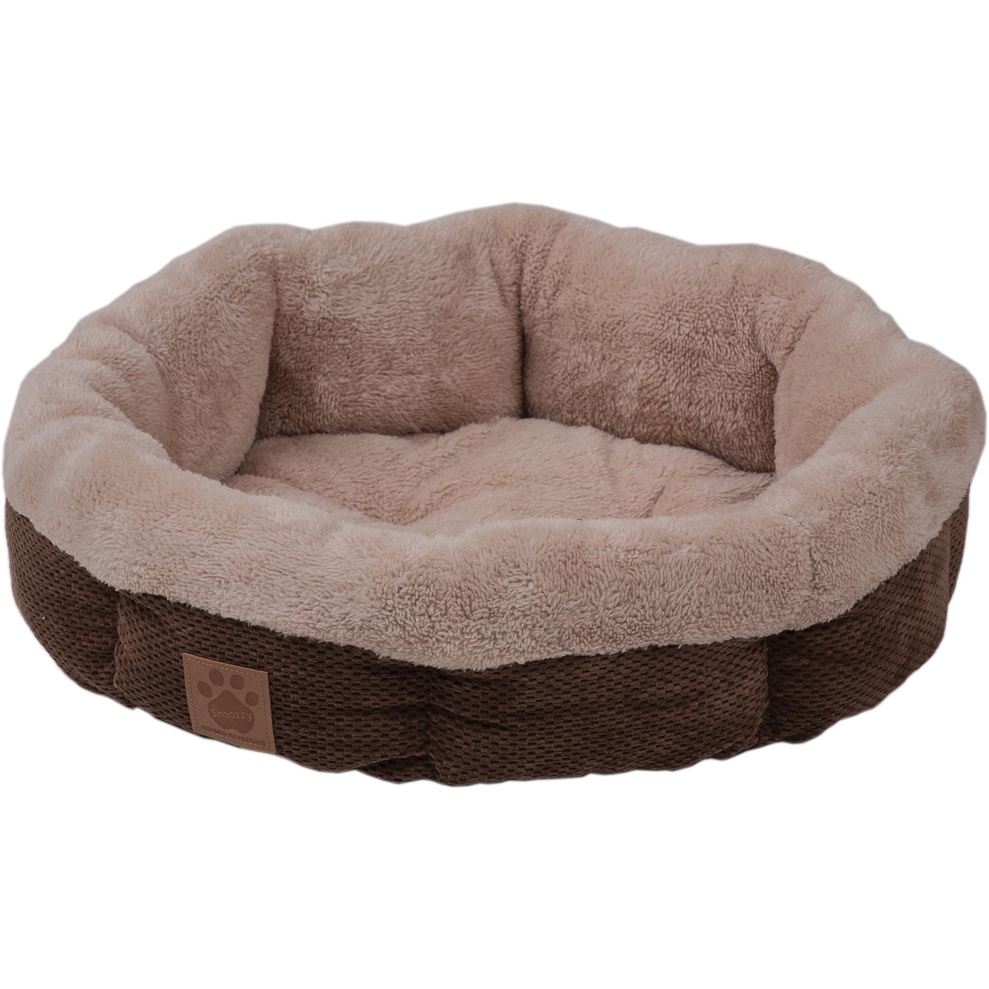 round dog bed