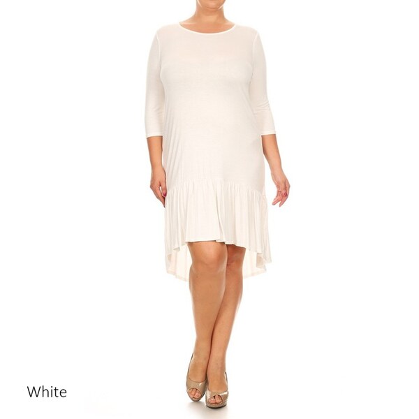 plus size jersey knit dresses