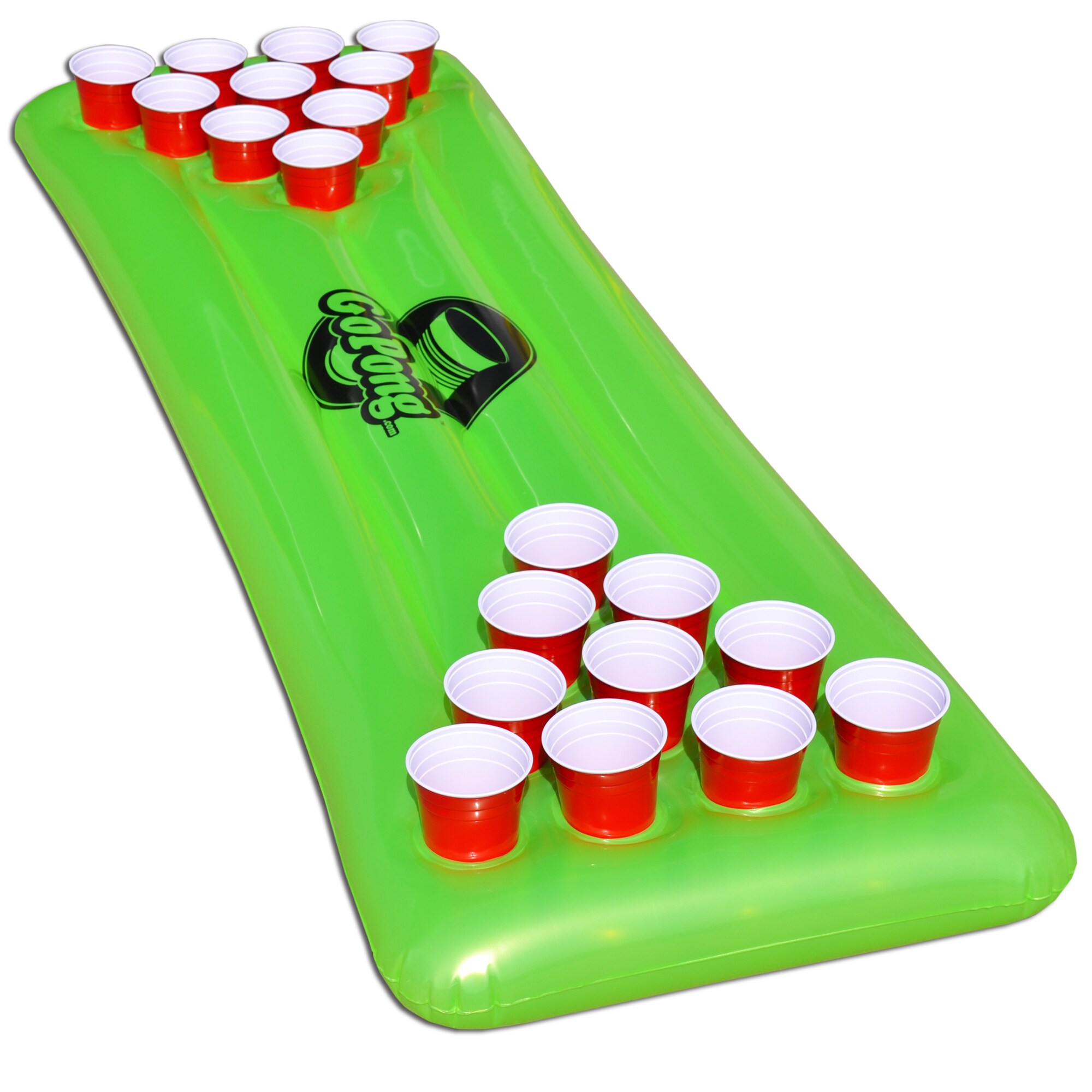 Gopong Pool Pong Table Inflatable Floating Beer Pong Table And 3 Pong Balls