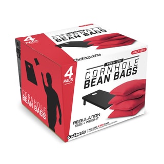 GoSports Red Premium Bean Bags (Set of 4) - Bed Bath & Beyond - 14822144