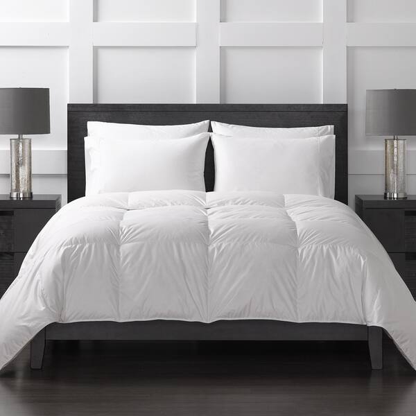 Shop Sharper Image All Season White Goose Down Comforter On Sale