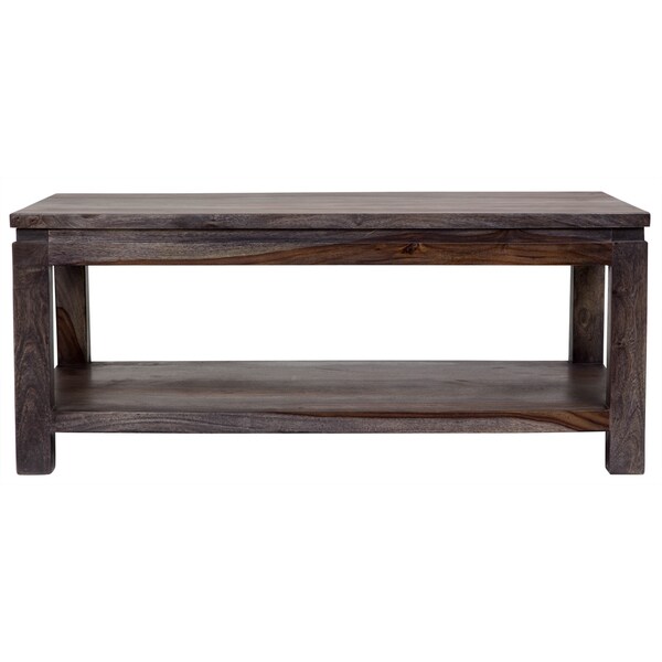 wanderloot big sur grey wash sheesham coffee table - free shipping wanderloot big sur grey wash sheesham coffee table - free shipping