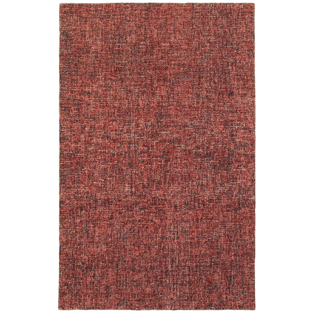 Rustic Shades Boucle Wool Handcrafted Area Rug
