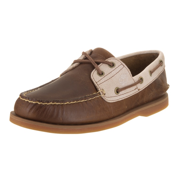 timberland 2 eye classic boat shoe