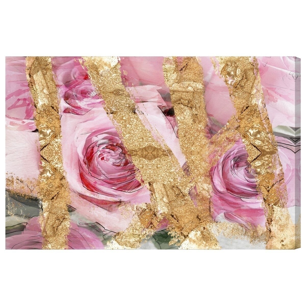 Oliver Gal 'Rose Garden ' Canvas Art - Bed Bath & Beyond