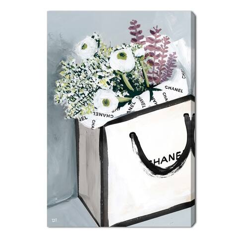 Oliver Gal 'Flower Shopping' Canvas Art