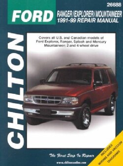 1991 97 Chiltons explorer ford manual mountaineer ranger repair #2