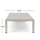 Cape Coral Outdoor Aluminum Adjustable Chaise Lounge (Set of 4) by Christopher Knight Home - Thumbnail 9
