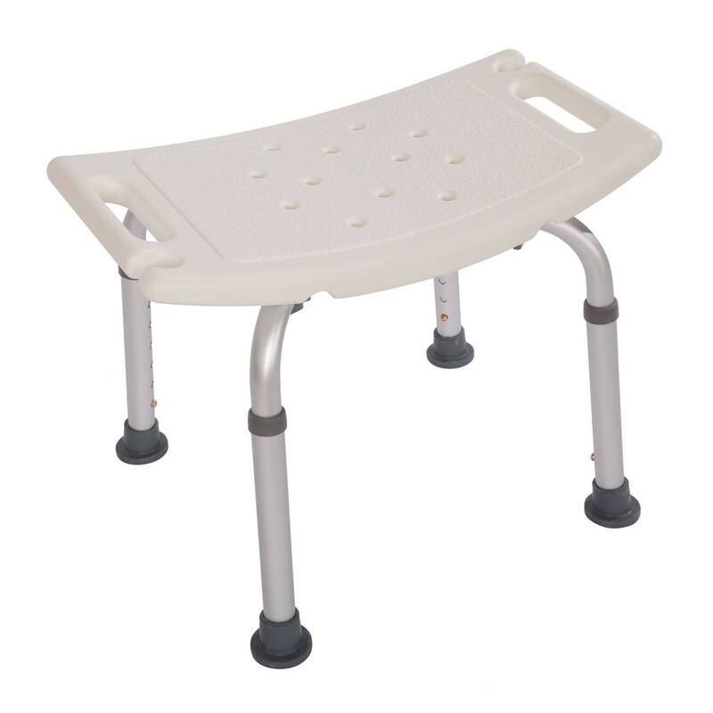 White Bath Chair