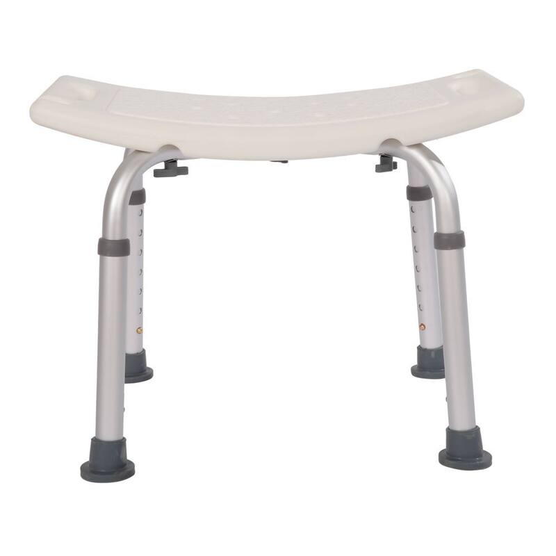 White Bath Chair