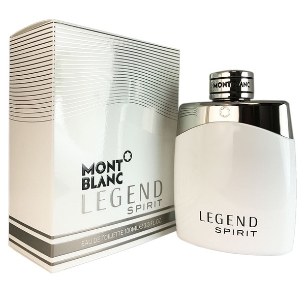 legend spirit by mont blanc 3.3 oz eau de toilette spray tester for men