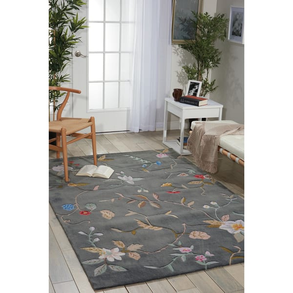 Rug Squared Marietta Floral Area Rug 3 6x5 6 Overstock 14950177