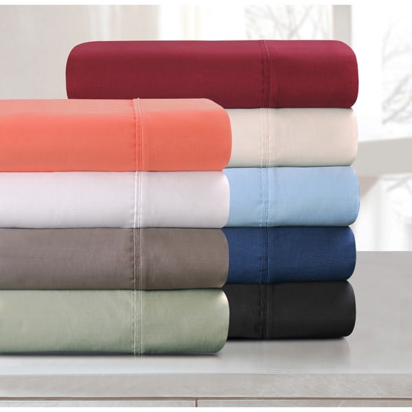 Superior 800 Thread Count Deep Pocket Cotton Sateen Queen Size Sheet ...