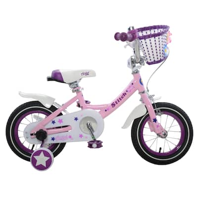 Stitch Angel Girl's Bike, Pink