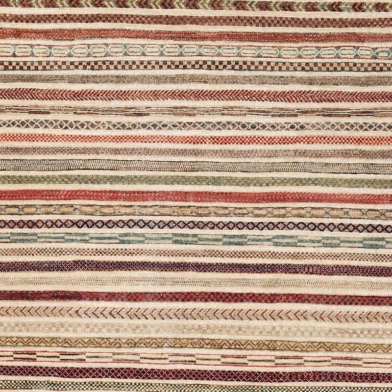 Handmade Vegetable Dye Gabbeh Wool Rug (Afghanistan) - 7'8 x 9'6