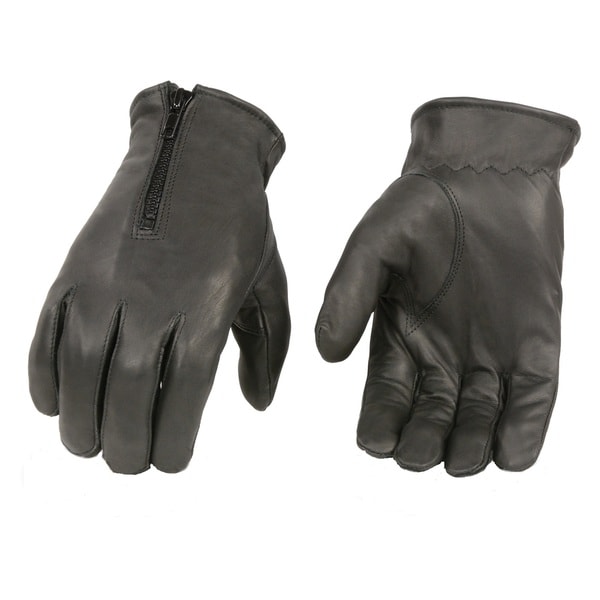 black leather driving gloves mens
