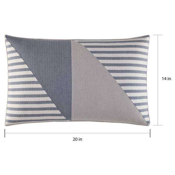 Nautica Fairwater Piecing Throw Pillow Bed Bath & Beyond 14986861