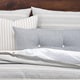 preview thumbnail 4 of 3, Siscovers Luxury Cottage Pewter Cotton-blend Farmhouse Down Alt Duvet Set
