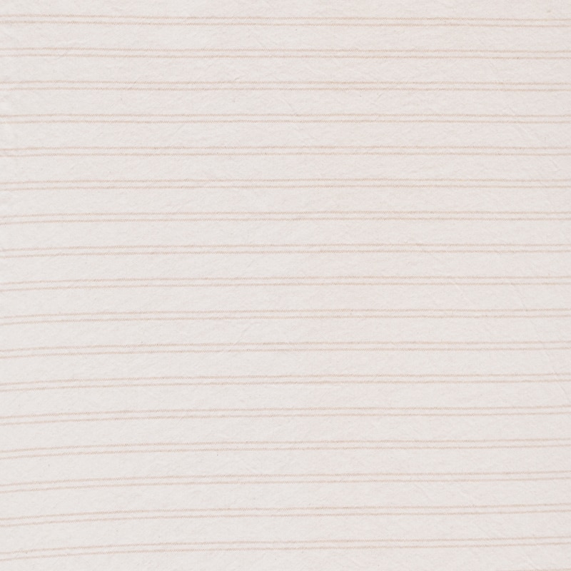 Siscovers Luxury Ticking Stripe Barley Farmhouse Cotton-Blend Down Alt Duvet Set - Cream