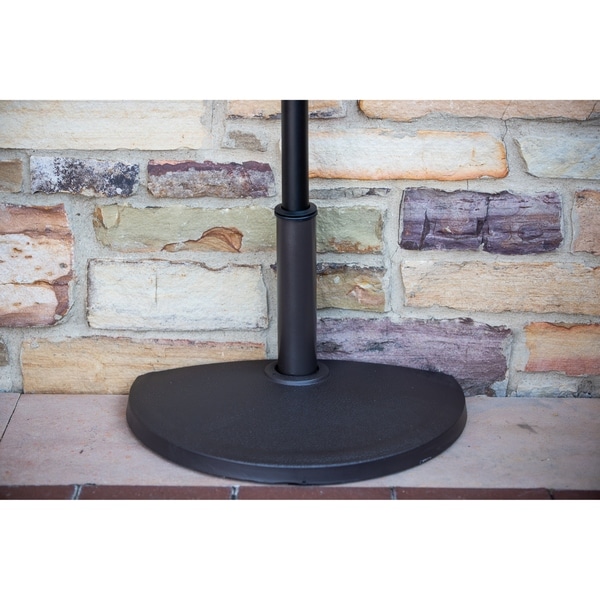 half moon parasol base