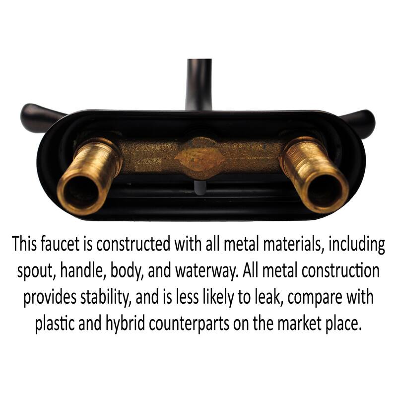 Laguna Brass 2020 Two Handle Centerset Lavatory Faucet with Pop-Up Drain