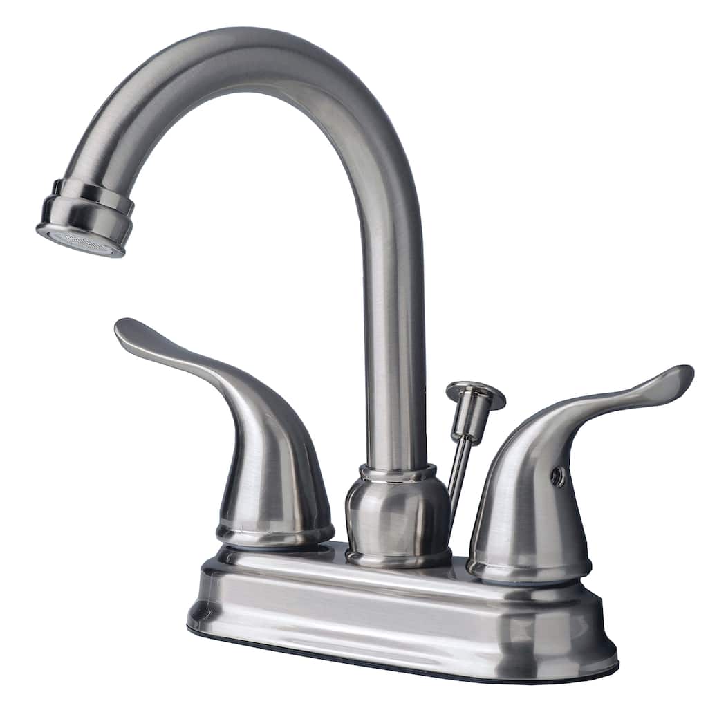 Laguna Brass 2020 Two Handle Centerset Lavatory Faucet with Pop-Up Drain