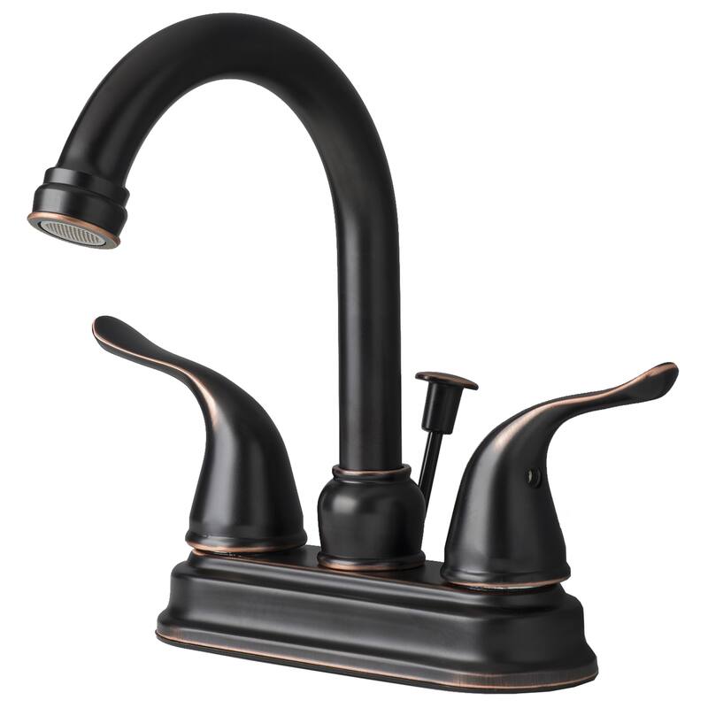 Laguna Brass 2020 Two Handle Centerset Lavatory Faucet with Pop-Up Drain
