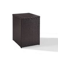 Palm Harbor Outdoor Wicker Rectangular Side Table