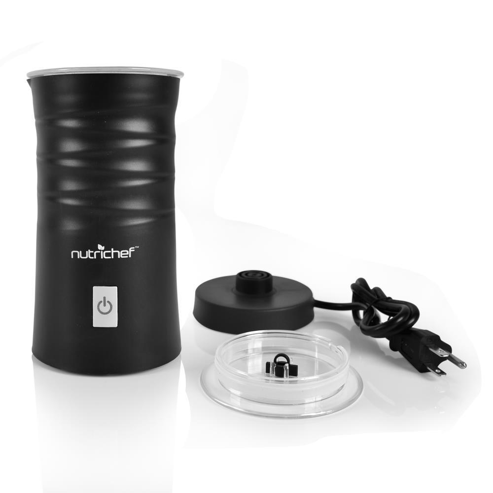 Nutrichef electric milk frother & milk warmer 