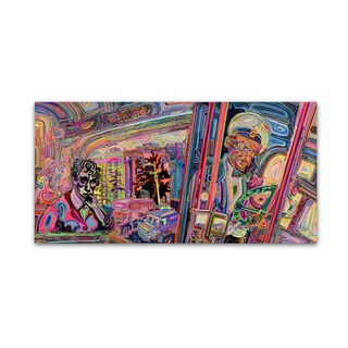 Josh Byer 'The Gumball Express' Canvas Art - Pink - Bed Bath & Beyond ...