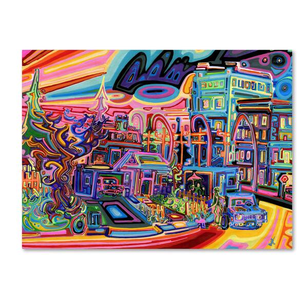 Josh Byer 'Dusk' Canvas Art - Multi - Bed Bath & Beyond - 14990137