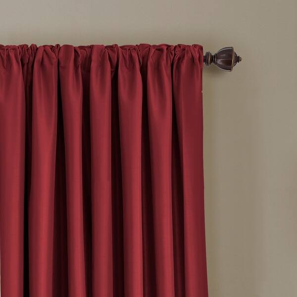 Shop Elrene All Seasons Blackout Curtain Panel 95 In Dusty Blue