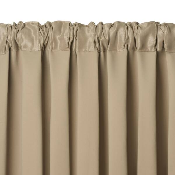 Shop Elrene All Seasons Blackout Curtain Panel 95 In Dusty Blue